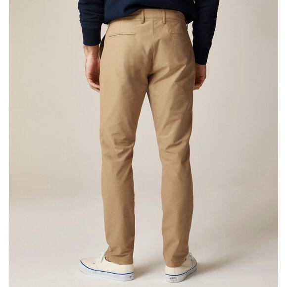 J.Crew Performance 1040 Athletic Tapered-Fit Tech Pants Mens 35x30 Savannah Sand - Picture 2 of 11